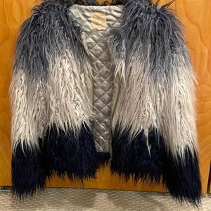 Chaser Faux Fur Jacket- Size Small